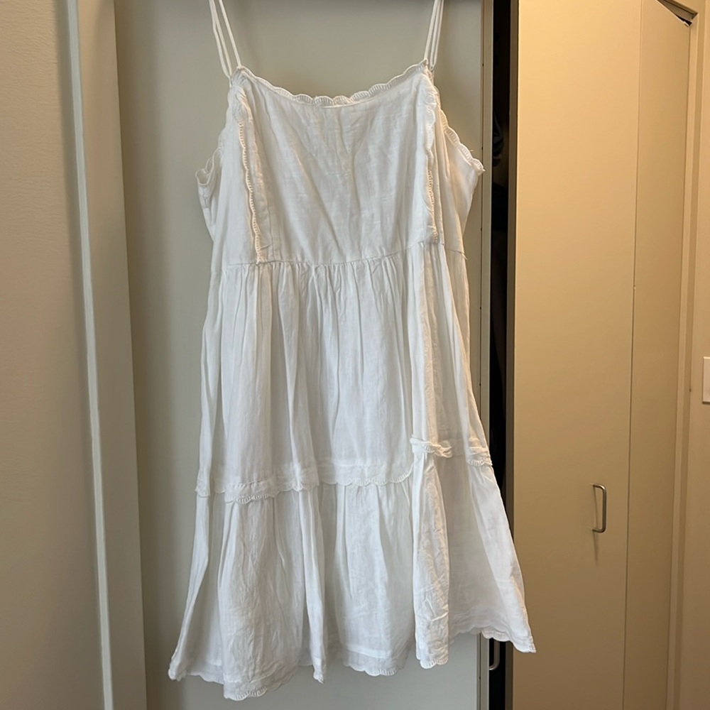 White summer dress